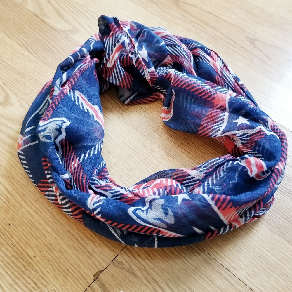 New England Patriots Infinity Scarf